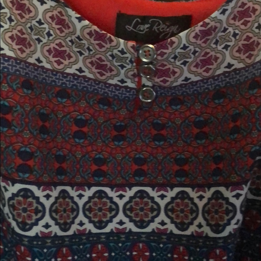 Blue and red romper - Picture 3 of 7
